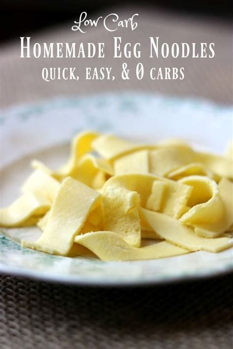 20 Best Low Carb Egg Noodles Best Diet And Healthy Recipes Ever