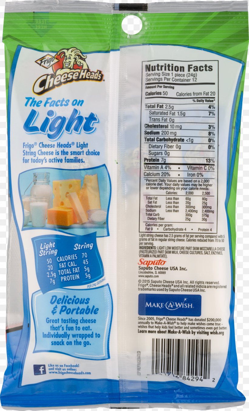 41 String Cheese Nutrition Facts Label