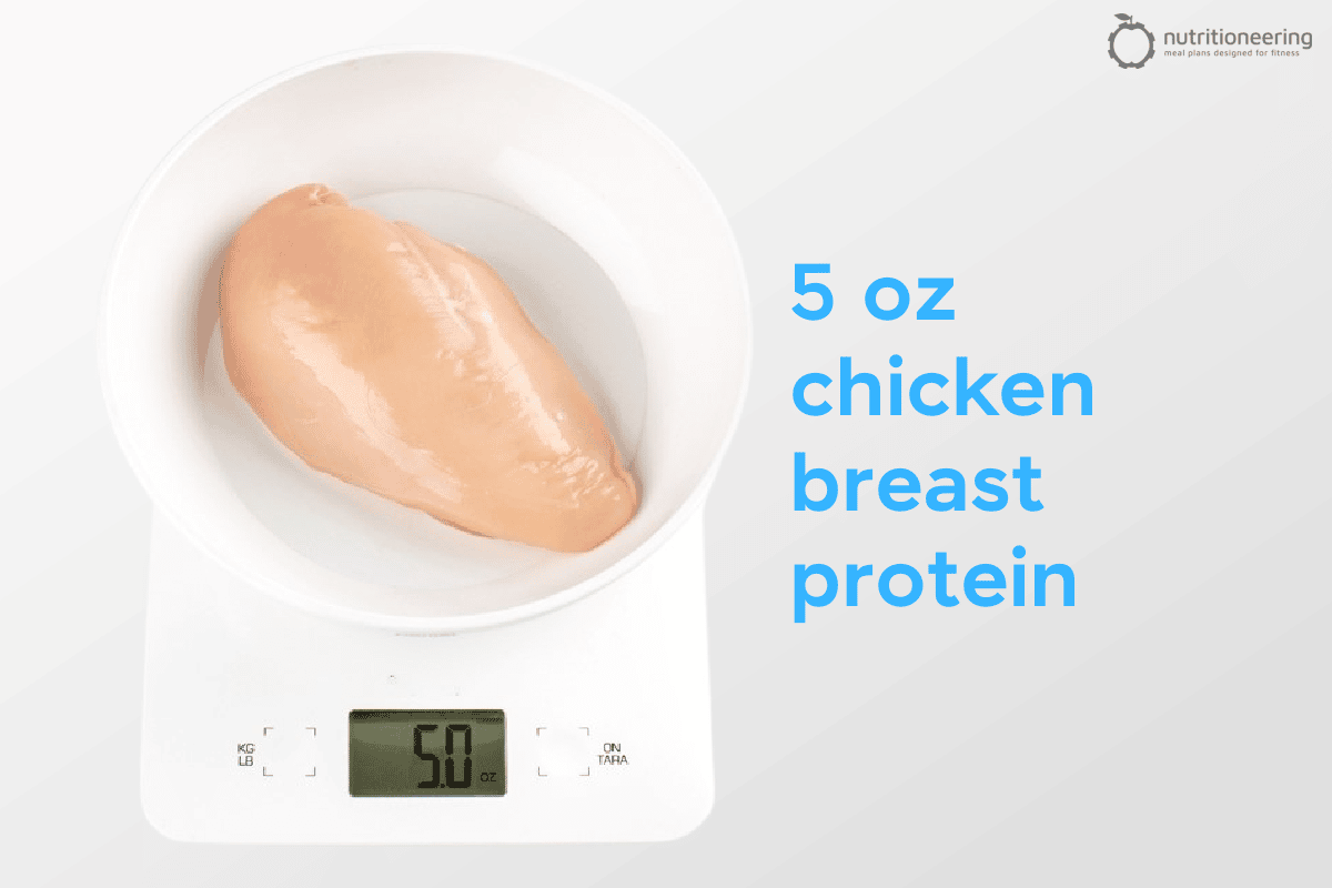 5 Oz Chicken Breast Protein Amp Calories Nutritioneering