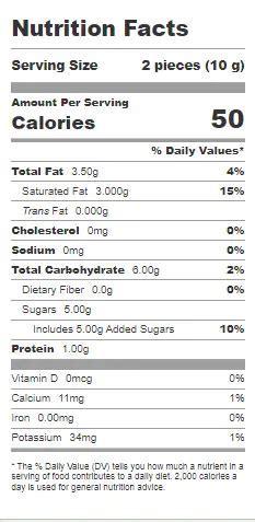 Andes Nutrition Info Complete