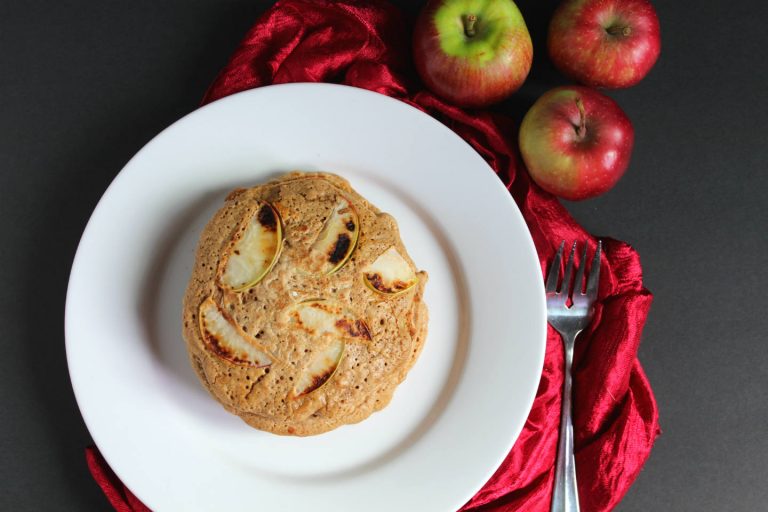 Apple Fritter Pancakes Sinful Nutrition