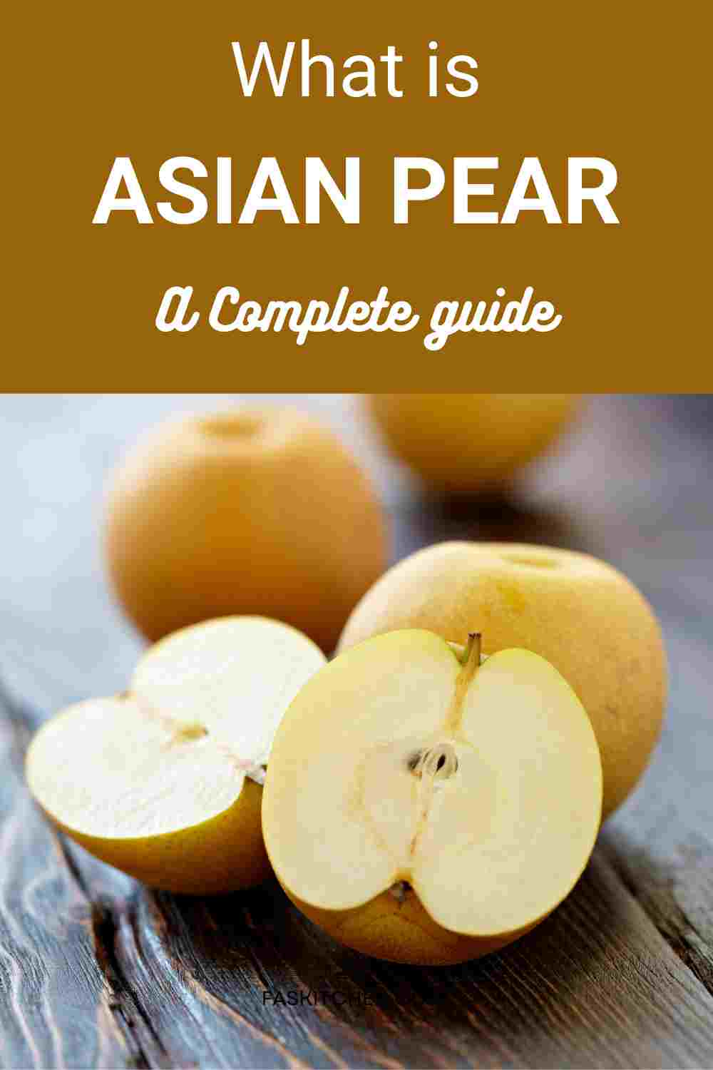 Asian Pear 101 Nutrition Benefits How To Use Buy Store Asian