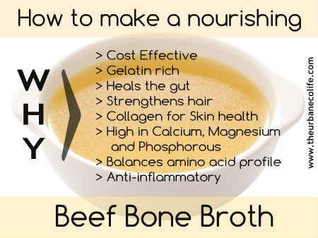 Back To Basics How To Make A Nourishing Beef Bone Broth The Urban