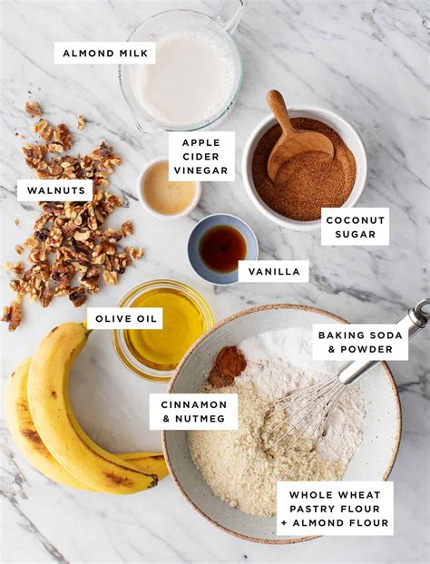 Banana Bread: Wholesome Ingredients