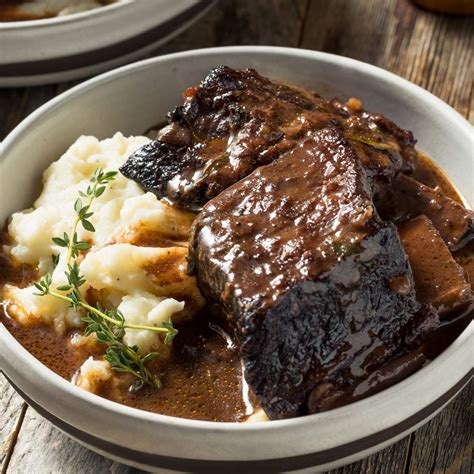 Beer Braised Short Ribs Made With Beef Ribs That Have Been Slowly Braised In Beer Mus