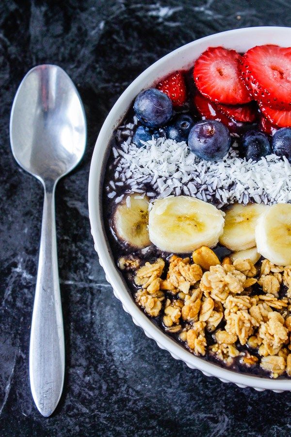 Berry Acai Bowl Lean Green Nutrition Fiend Recipe Acai Berry Bowl