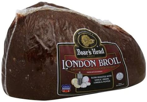 Boars Head London Broil 1 Ea Nutrition Information Innit