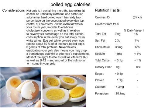 Boiled Egg Nutritional Value Runners High Nutrition