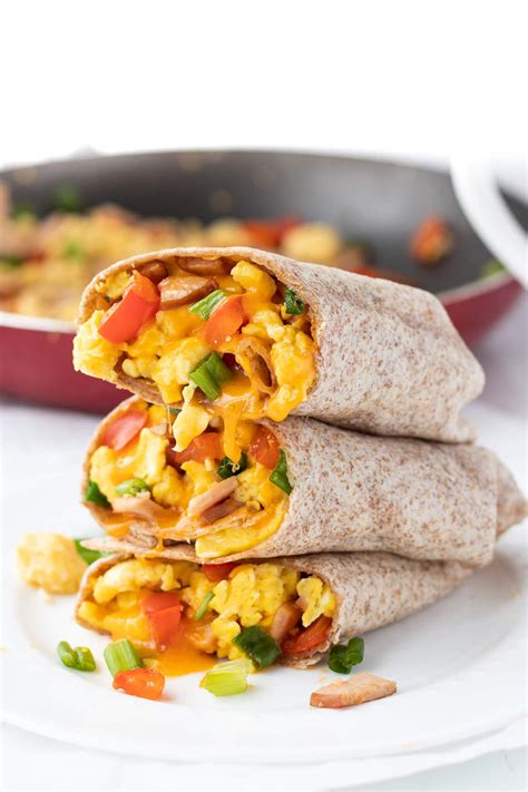 Breakfast Burrito Healthy Recipes Shared