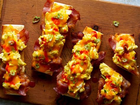 Breakfast French Bread Pizza Recipe Food Network Kitchen Food Network