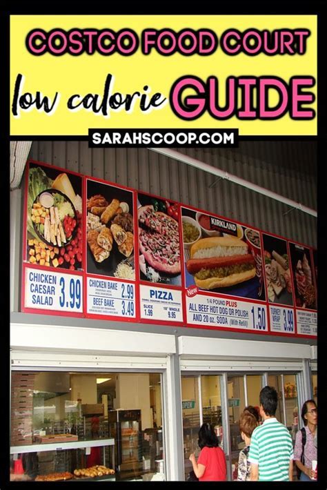 Calories At Costco Food Court: Healthy Options