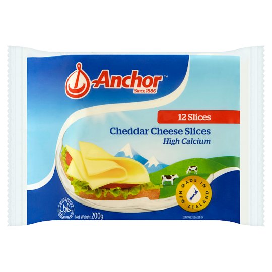 Cheddar Cheese Slice Info