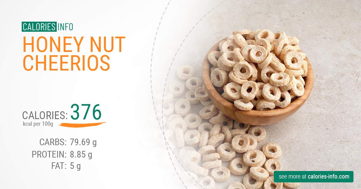 Cheerios Calories Honey Nut