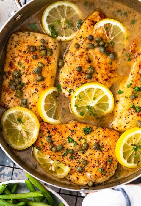 Chicken Piccata: Low Calorie Meal Options