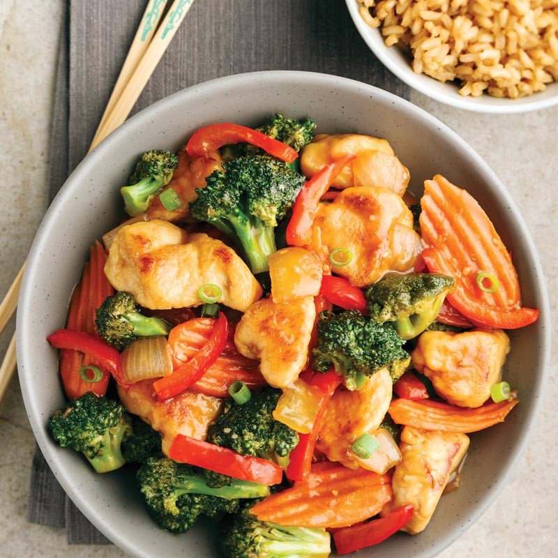 Chicken Vegetable Stir Fry The Perfect Portion