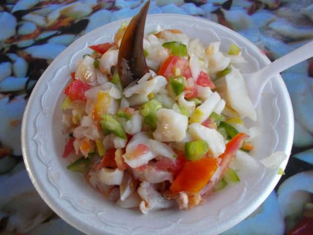 Conch Salad A Taste Of The Caribbean Yumtastic Recipes