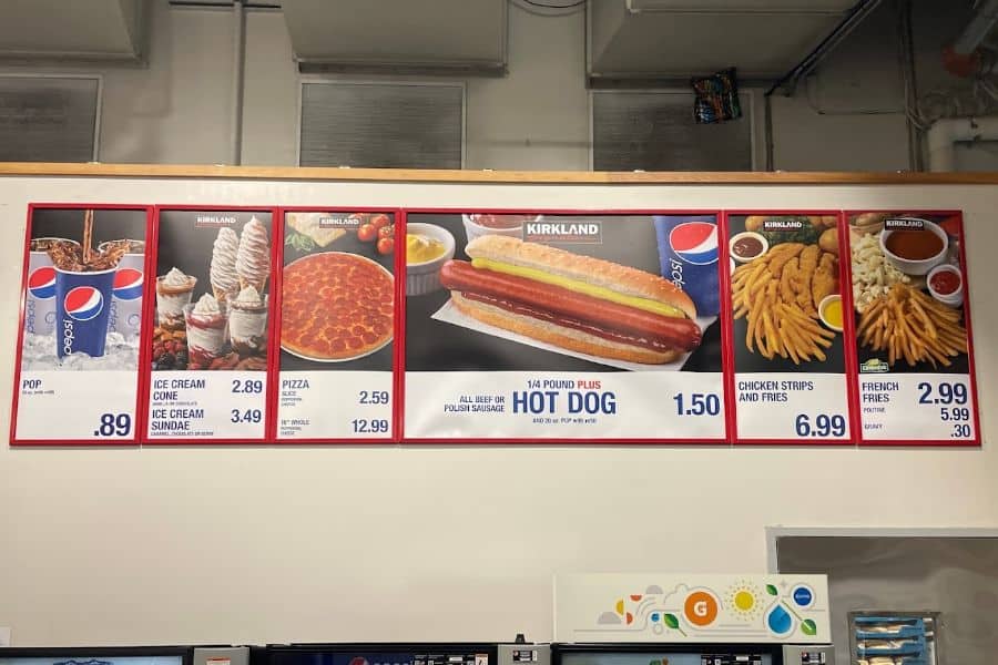 Costco Food Court Menu Calories: Guide