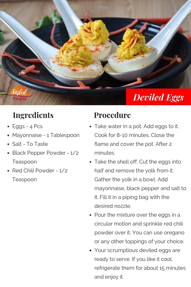 Deviled Eggs: Nutritional Facts And Healthy Recipes - Nutritionix Careers