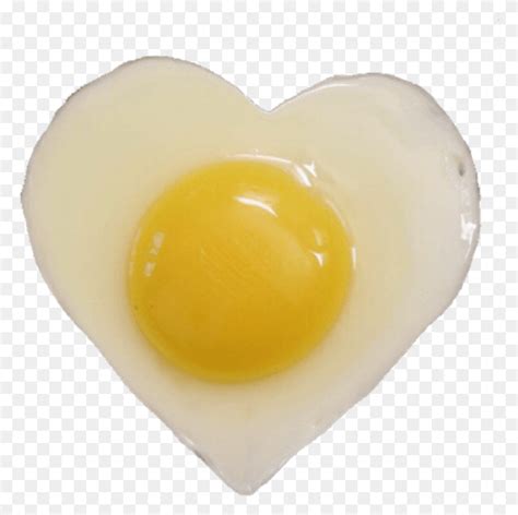 Egg Heart Food Emoji Cute Aesthetic Overlay Heart Egg Png Transparent Png 960X1280