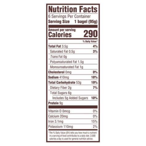 Everything Bagel Nutrition Facts Besto Blog