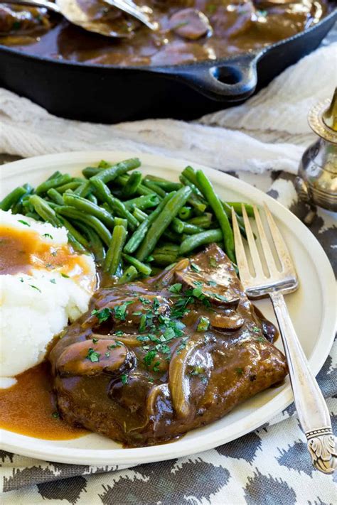 Gluten Free Cube Steak With Gravy Cupcakes Kale Chips