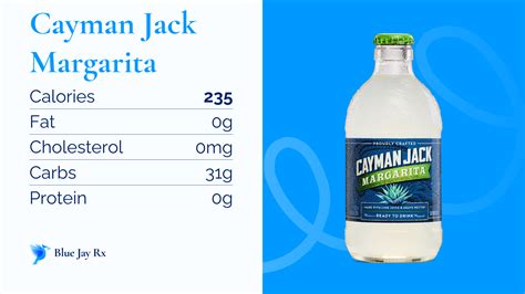 How Many Calories In Cayman Jack Margarita