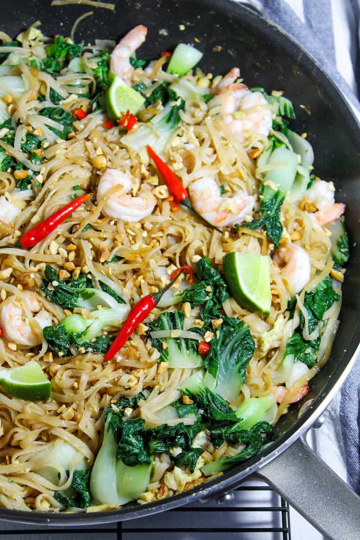 How Many Calories In Thai Takeout Pad See Ew With Shrimp R Caloriecount