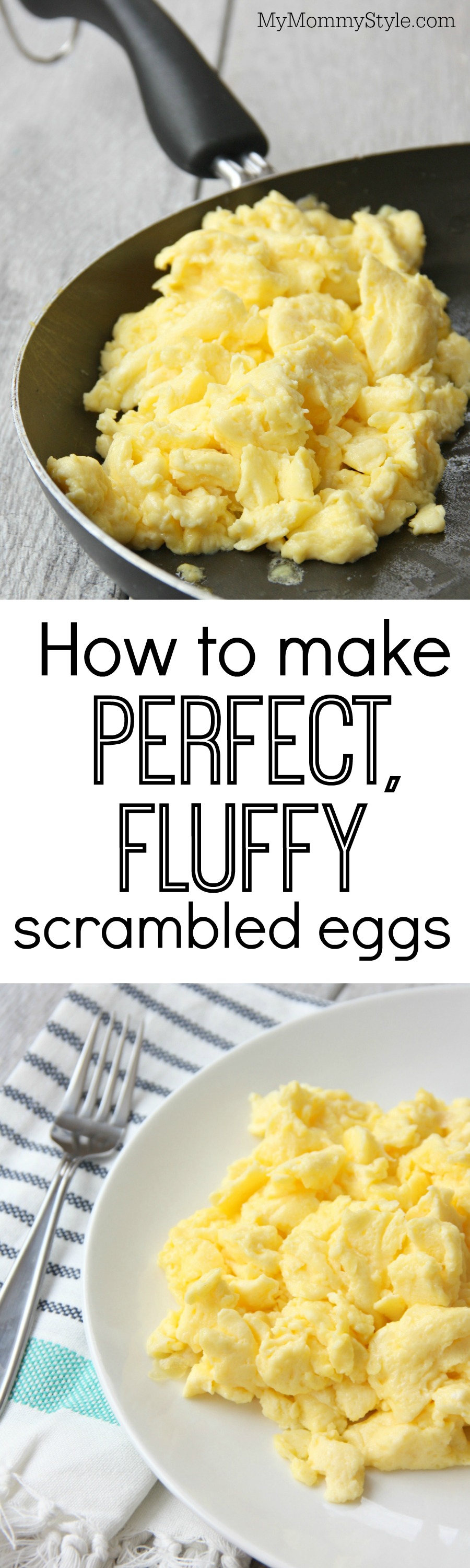 How To Make Perfect Fluffy Scrambled Eggs My Mommy Style Recipe