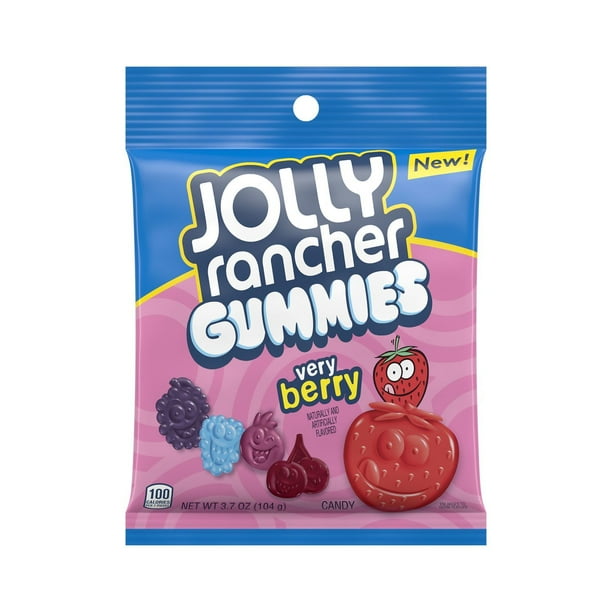 Jolly Rancher Assorted Fruit Flavored Gummies Candy 3 5 Oz Shoprite