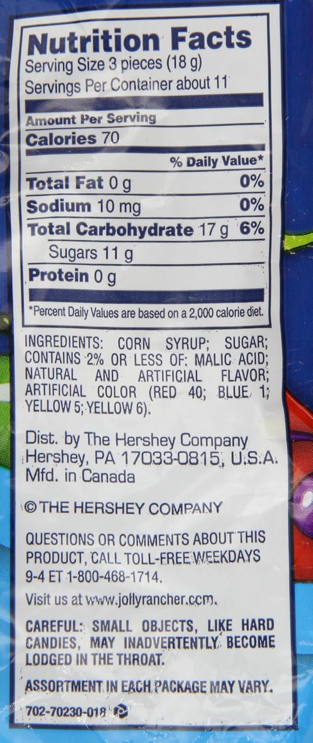 Jolly Rancher Nutrition Information Blog Dandk