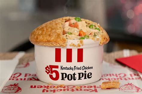 Kfc Chicken Pot Pie Nutrition