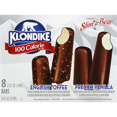 Klondike Ice Cream Bars Health English Toffee Calories Nutrition