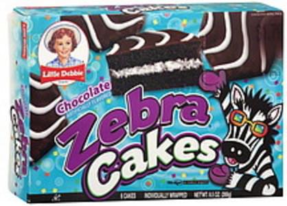 Little Debbie Chocolate Zebra Cakes 6 Ea Nutrition Information Innit