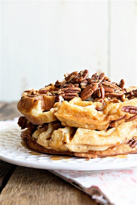 Maple Pecan Waffles