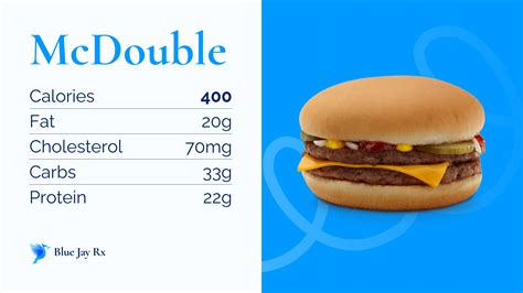 Mcdouble Nutrition Facts