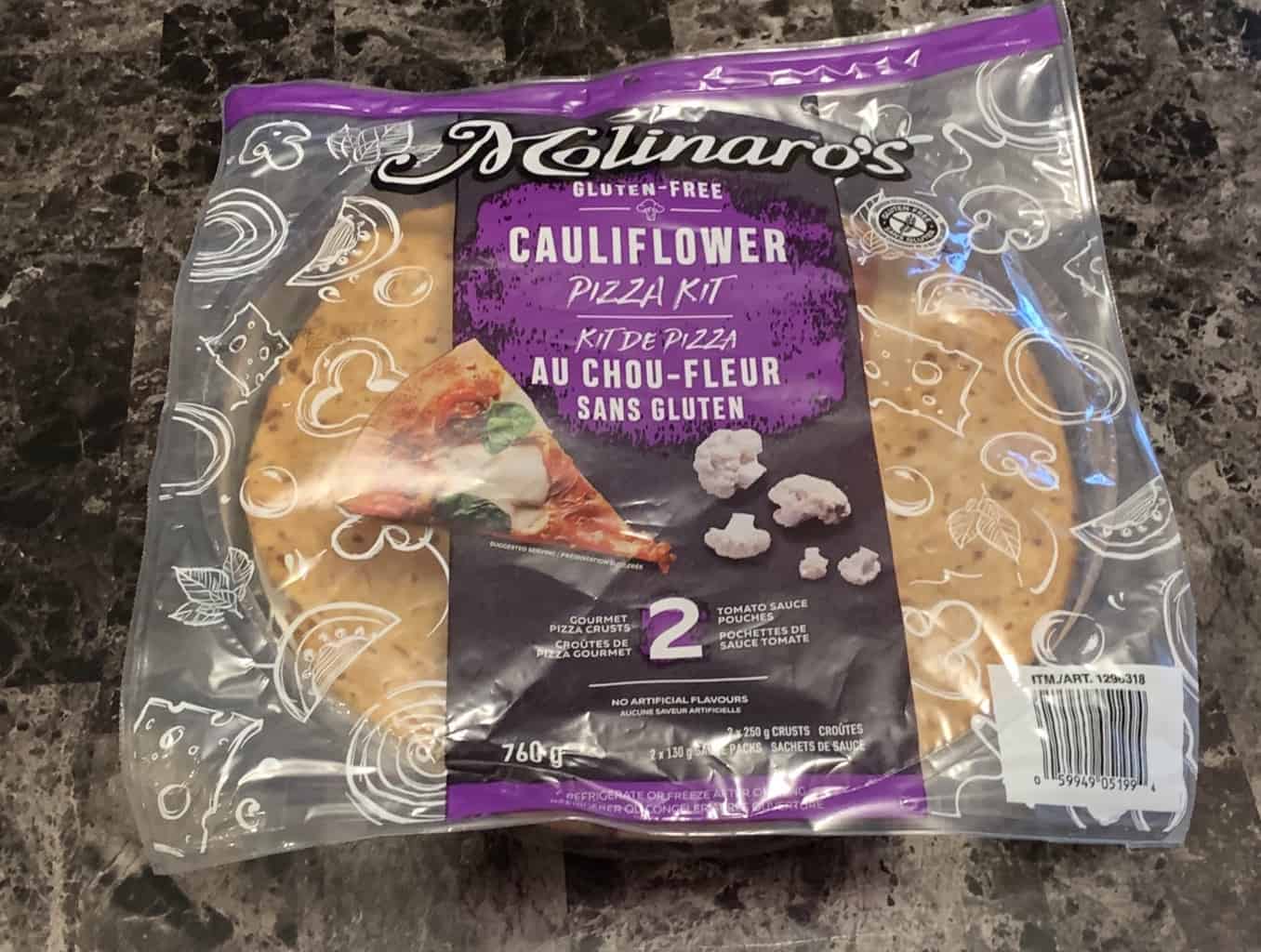 Milton S Cauliflower Pizza Costco Nutrition Facts A Healthy Slice