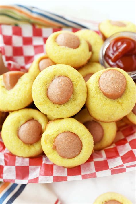 Mini Corn Dog Muffin Bites Sizzling Eats