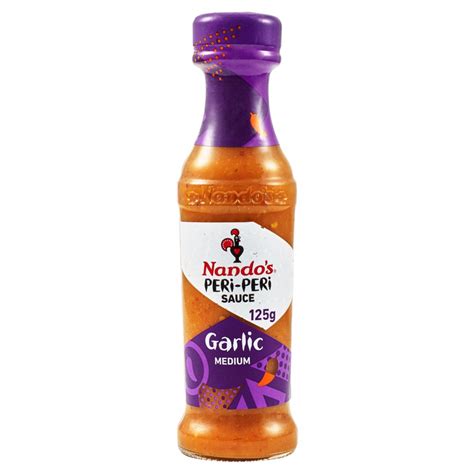 Nando S Nando S Garlic Peri Peri Sauce 135G 125 G Nutrition