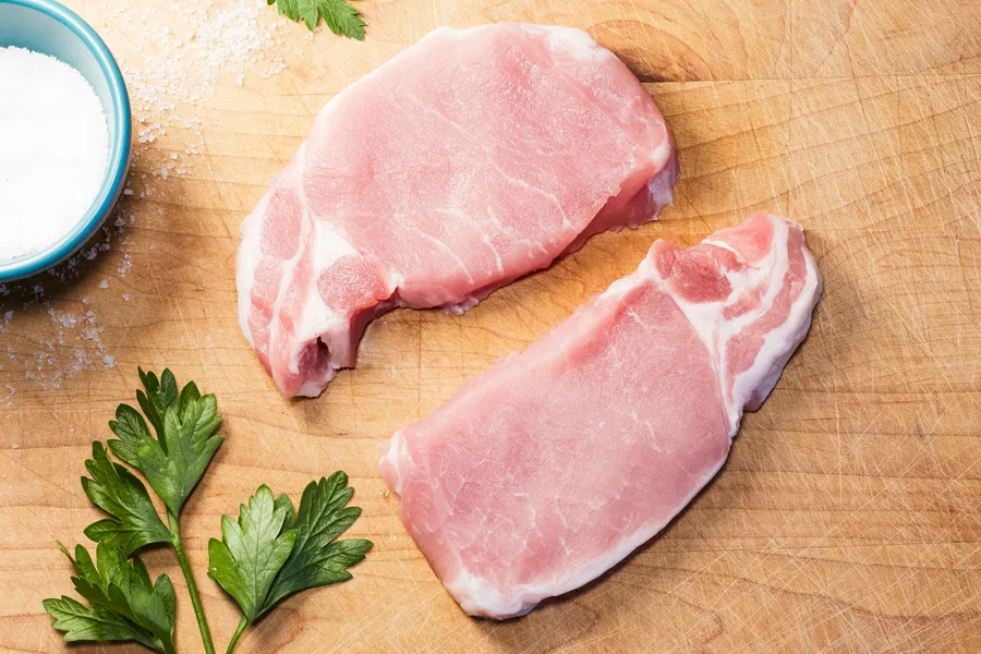 Organic Boneless Pork Loin Chops 2 Count Sunbasket