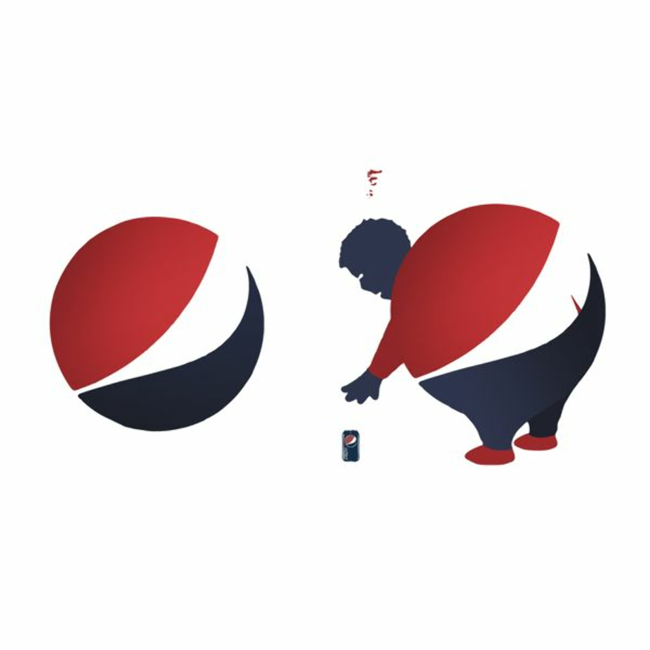 Pepsi Logo Fat Man