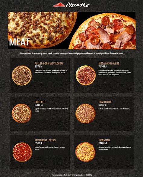 Pizza Hut Ingredients