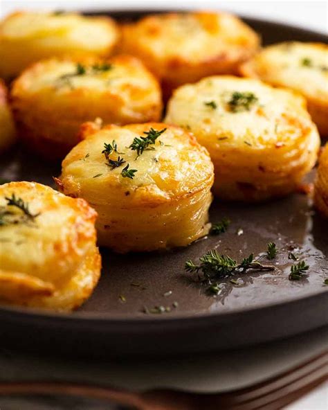 Potato Gratin Mini Stacks Potato Gratin Food Magazine Food