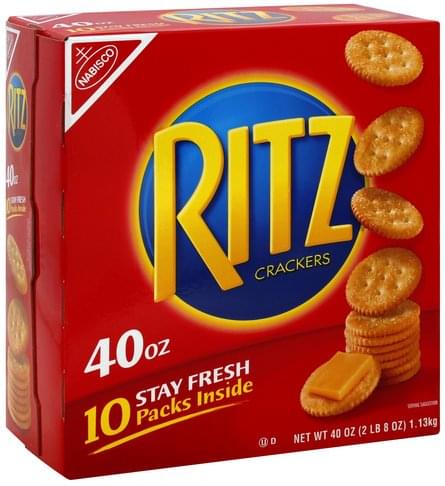 Ritz Biscuits Nutrition Information