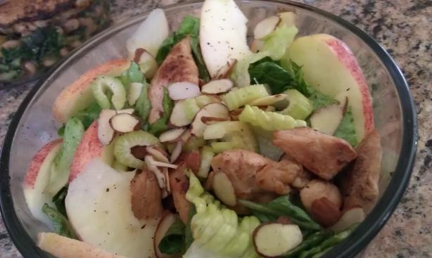 Romaine And Chicken Muscle Salad Recipe Food Com