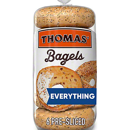 Save On Thomas Amp 39 Bagels Everything Pre Sliced 6 Ct Order Online Delivery Stop Amp Shop