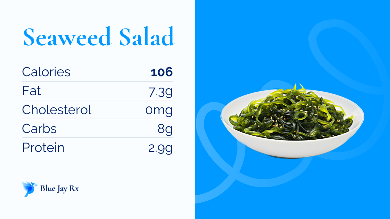 Sesame Seaweed Salad Calories