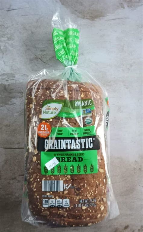 Simply Nature Graintastic Organic Bread Aldi Reviewer