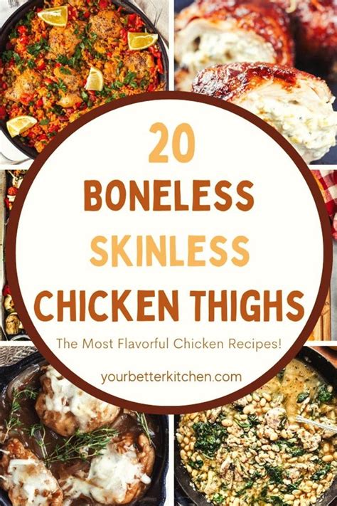 Skinless Chicken Thigh: Supports Weight Loss