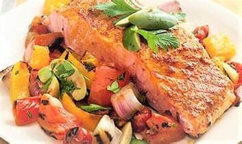 Spanish Baked Salmon Monadnock Oil And Vinegar Llc