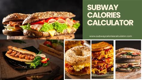 Subway Calories Calculator